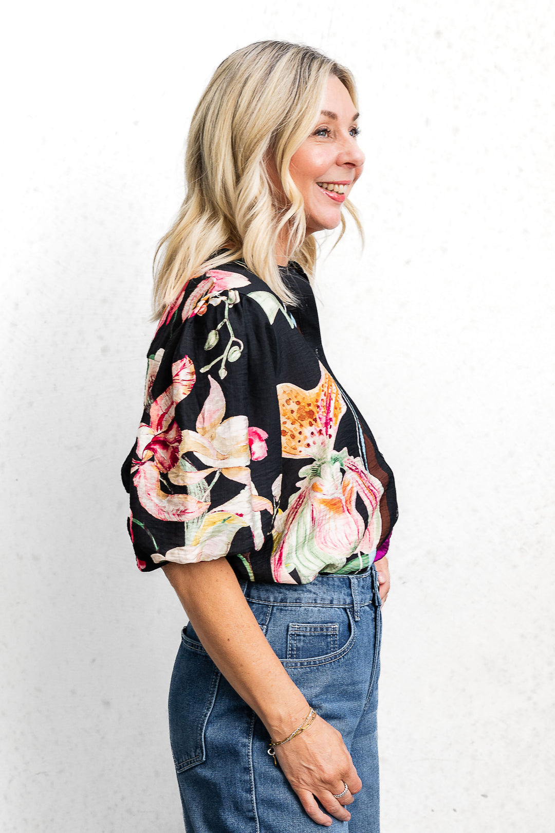 Black Lily Shirt - Mabel and Woods