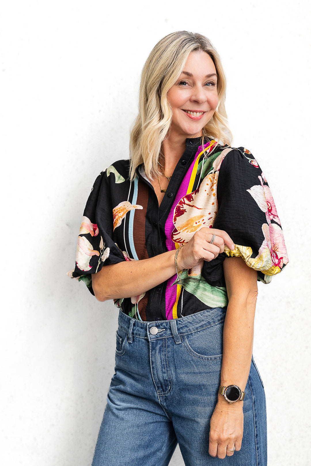 Black Lily Shirt - Mabel and Woods