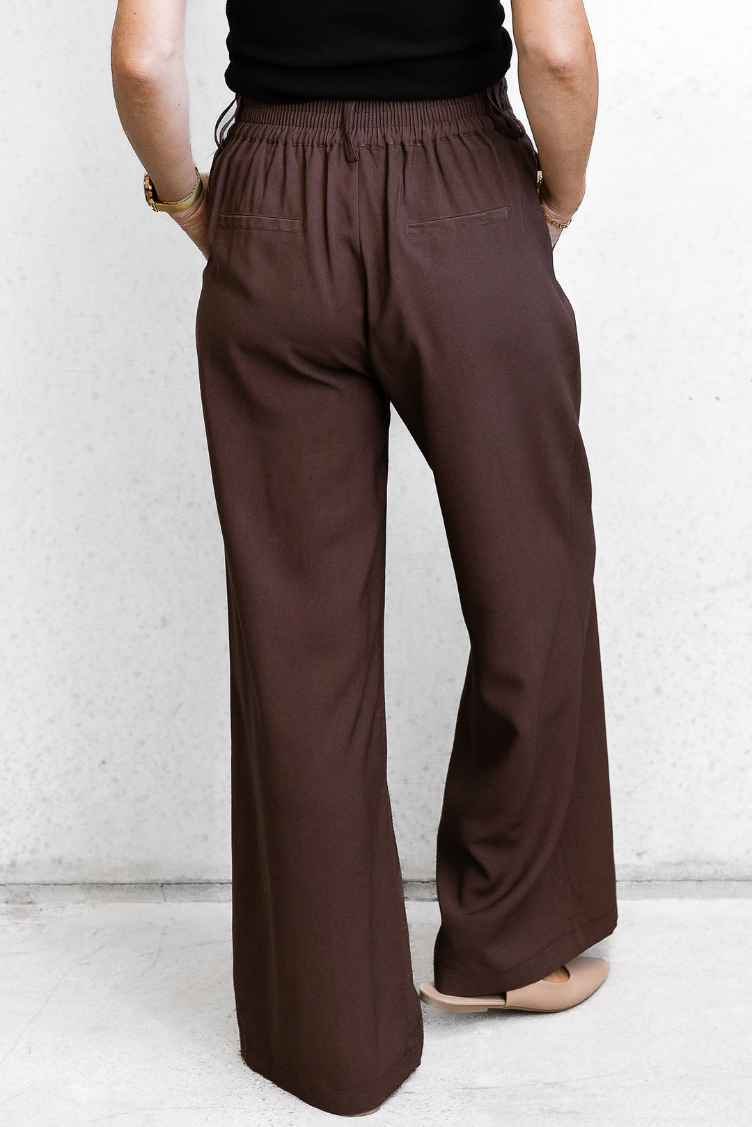 Eden Pant - Chocolate - Mabel and Woods