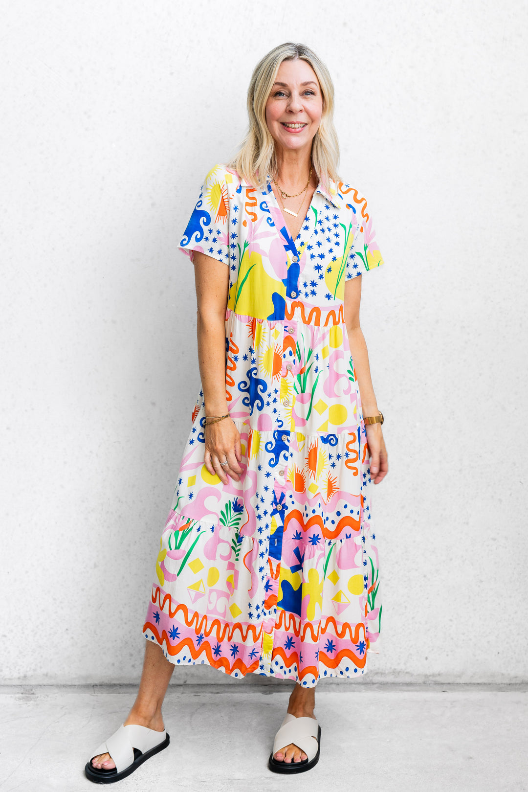 Soleil Print Dress