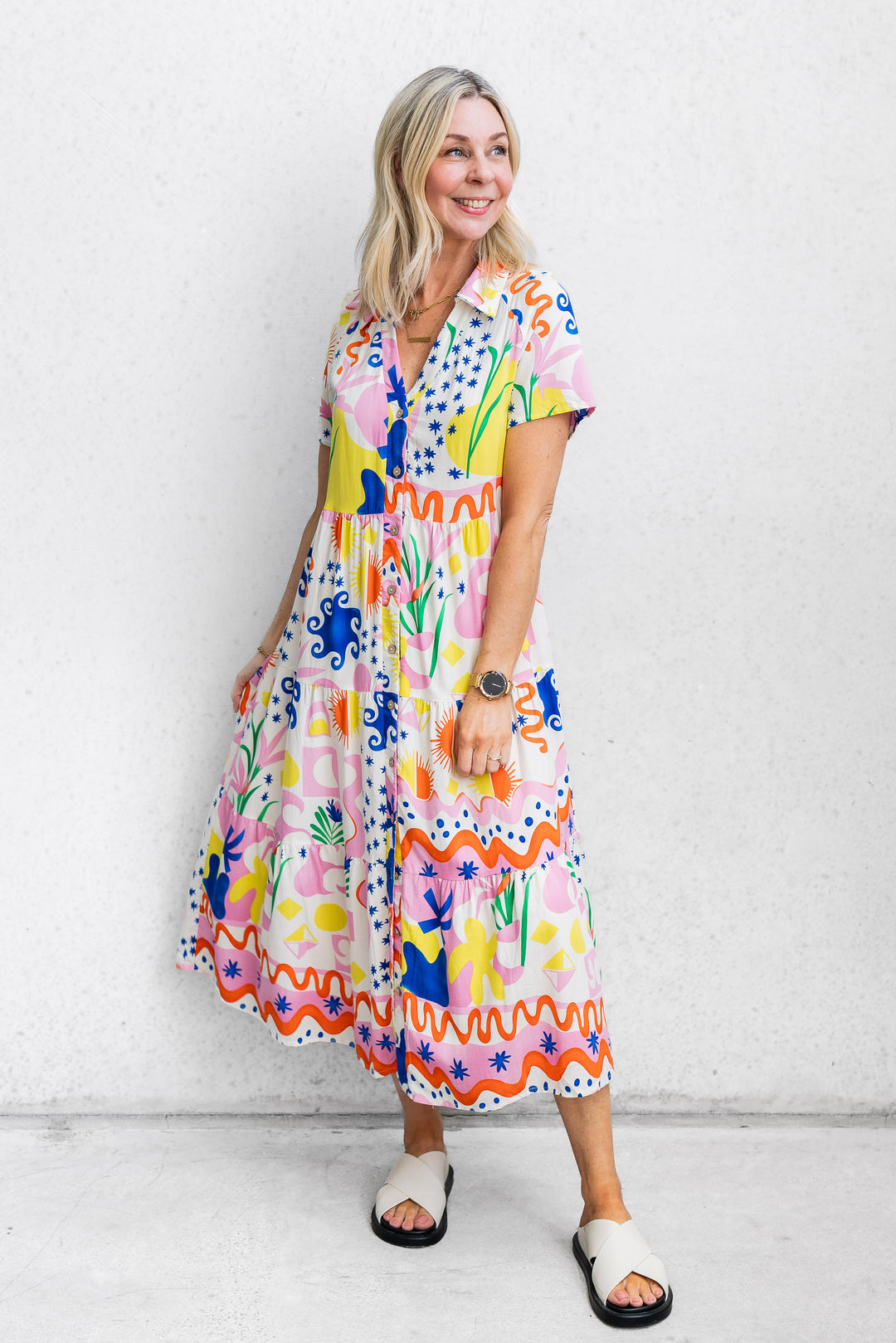Soleil Print Dress