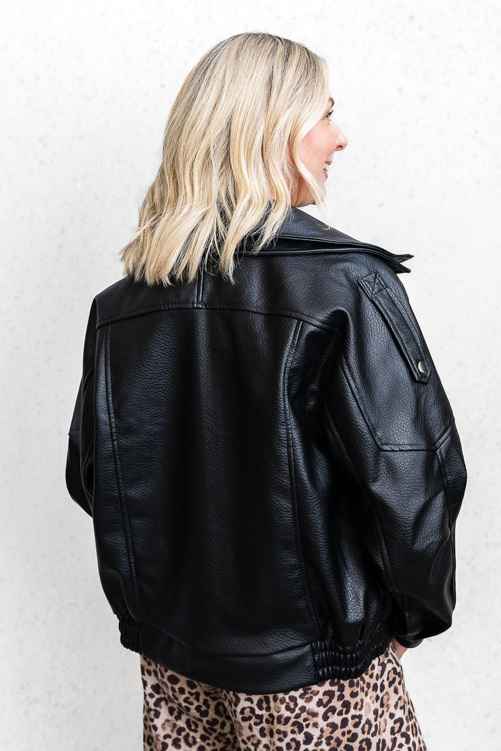 Mercer Bomber Jacket - Black