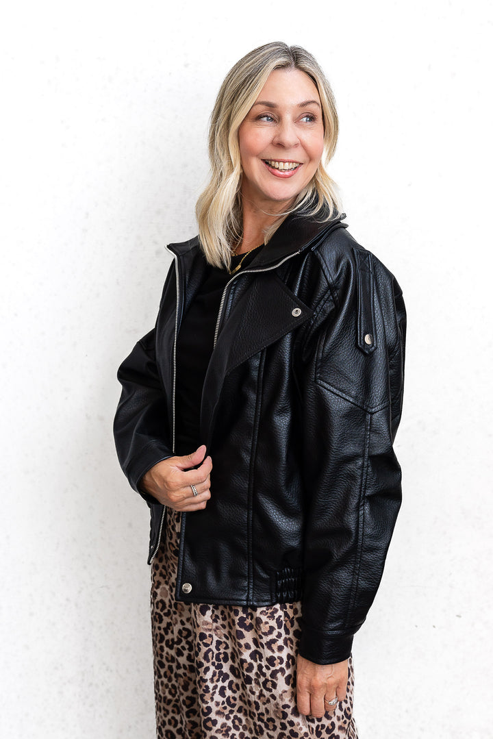 Mercer Bomber Jacket - Black