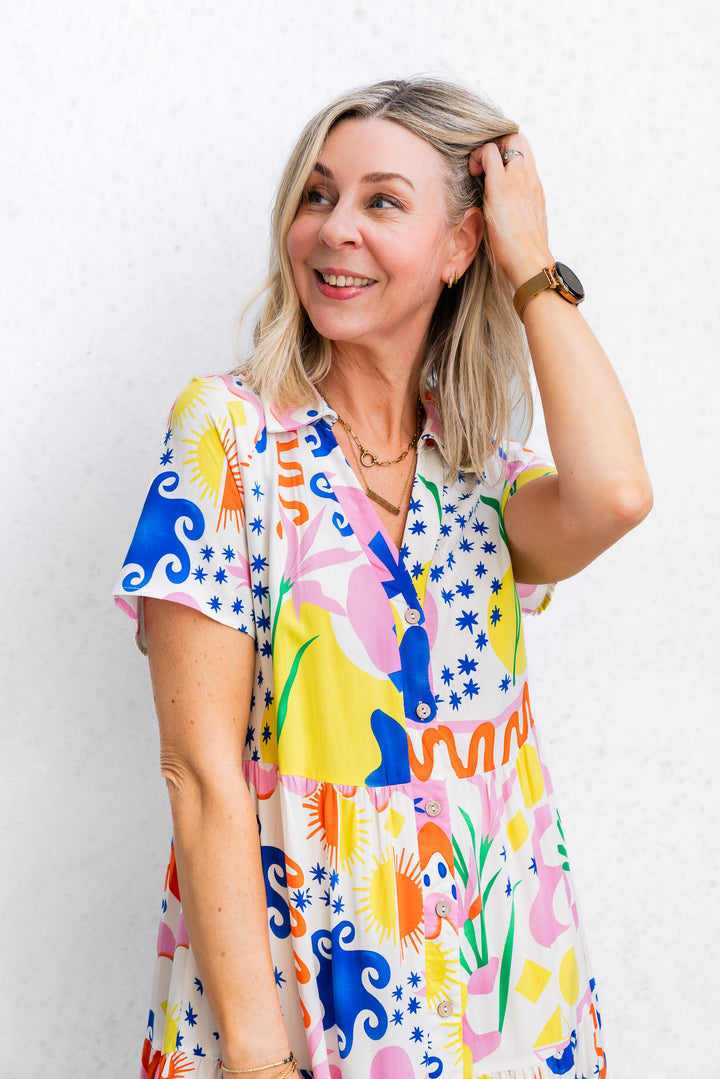Soleil Print Dress
