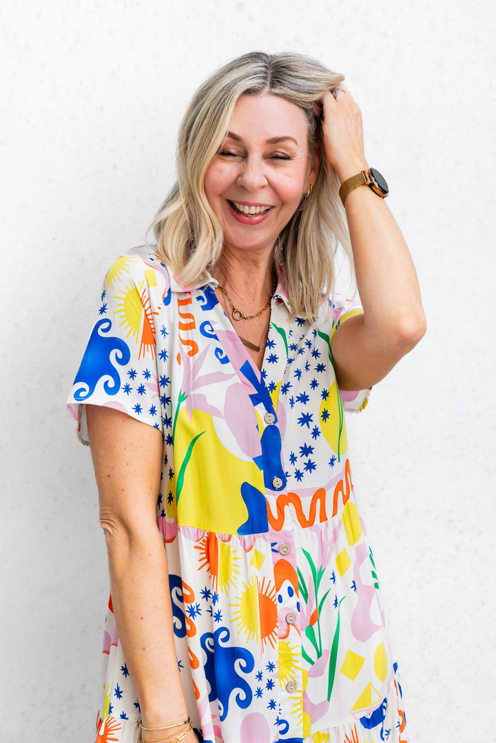 Soleil Print Dress
