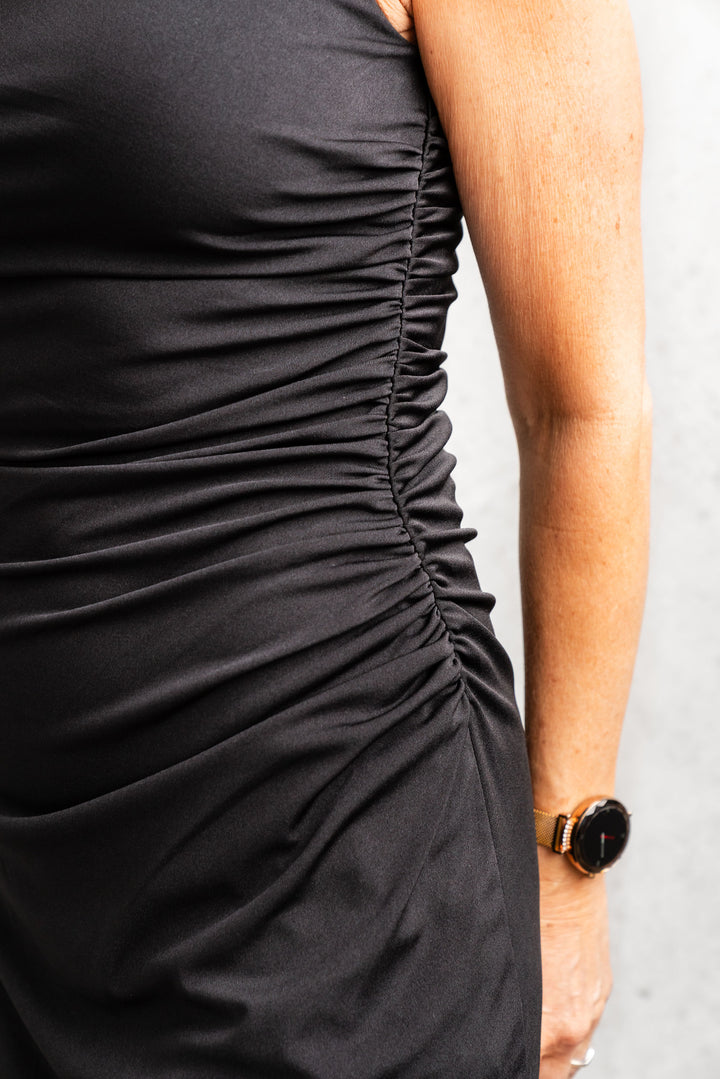 Maya Midi Dress - Black