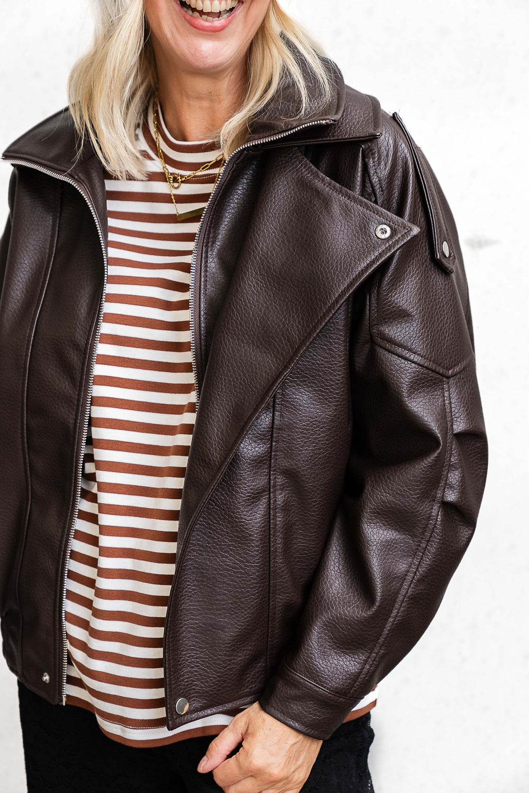 Mercer Bomber Jacket - Cocoa