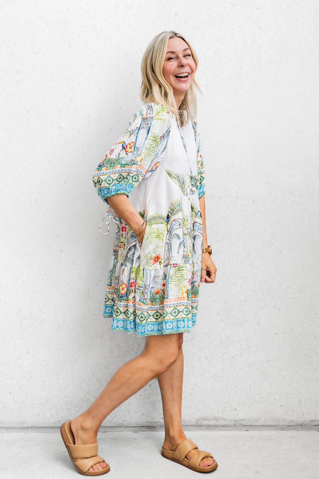 White Lotus Short Dress