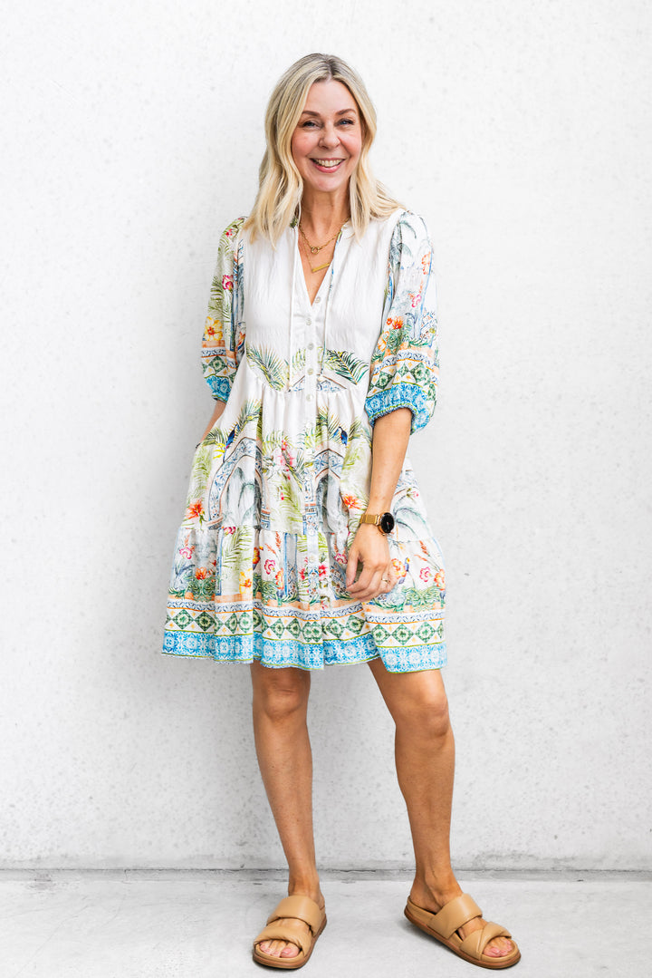 White Lotus Short Dress