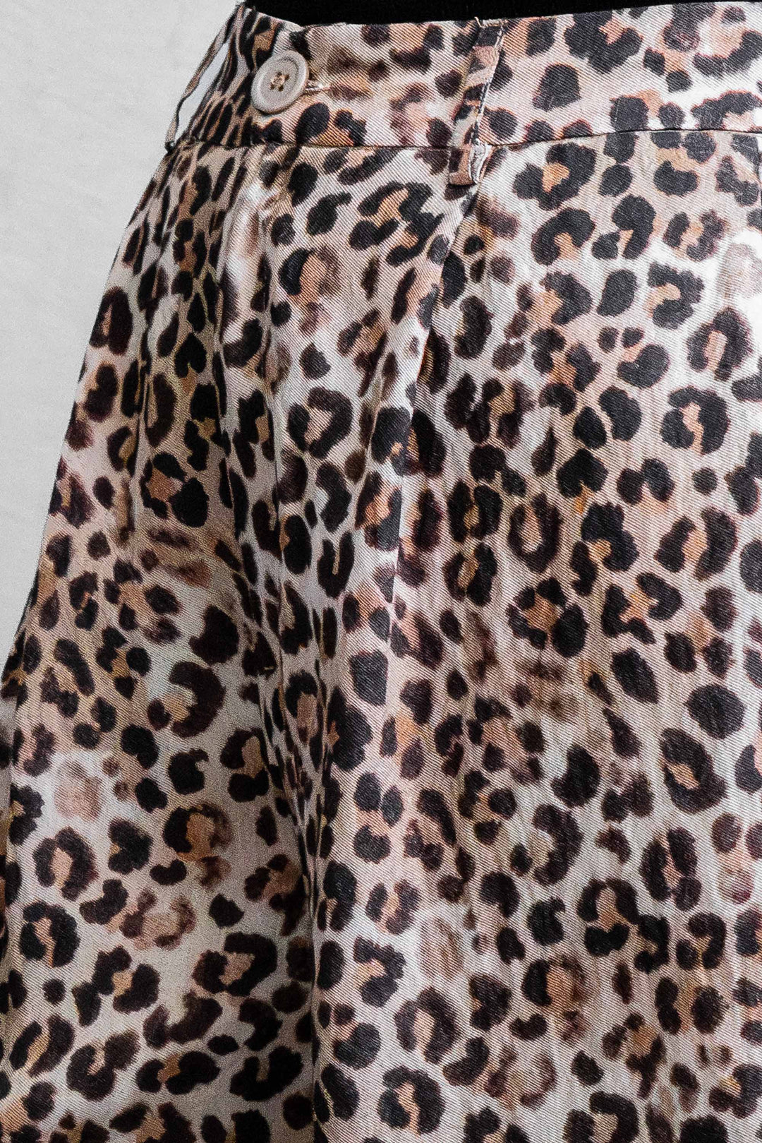 Leopard Wide Leg Pants