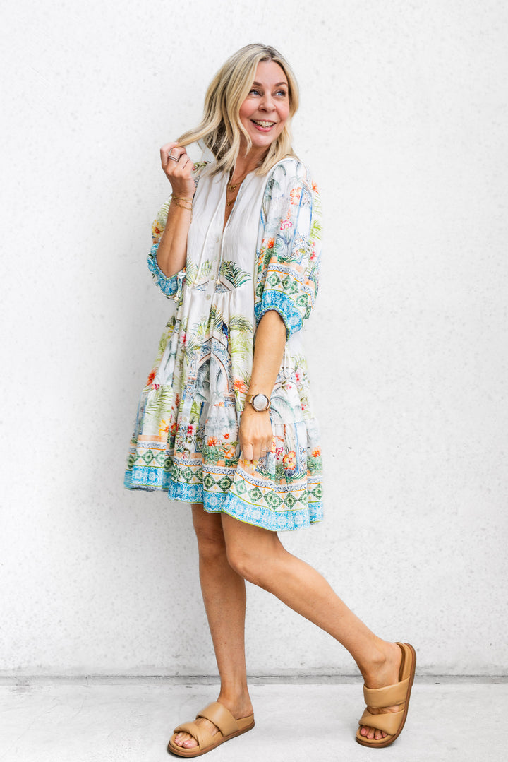 White Lotus Short Dress