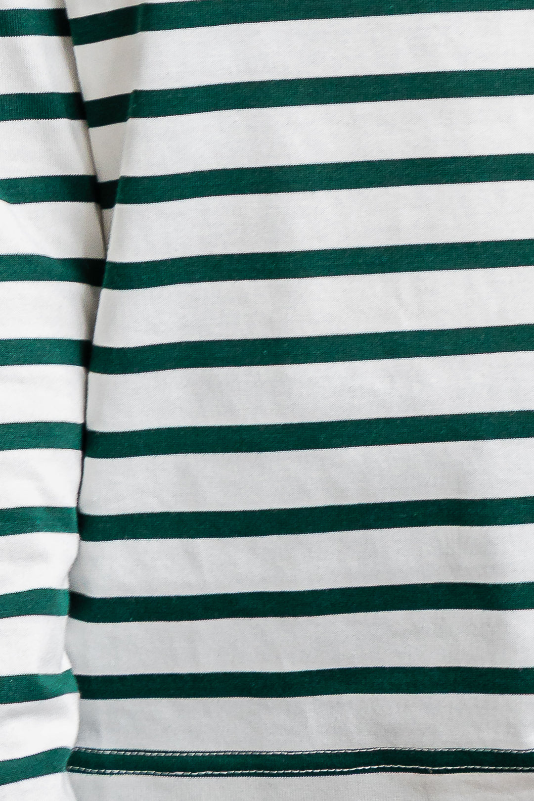 Chapman Stripe Top - White/Green - Mabel and Woods