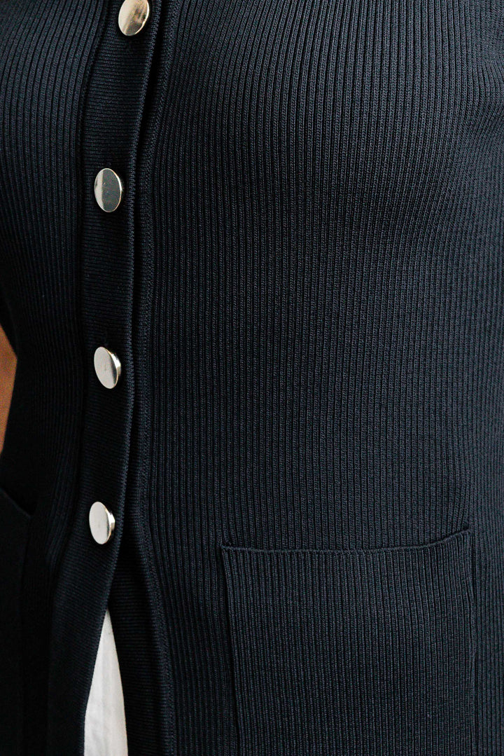 Darcy Knit Vest - Black