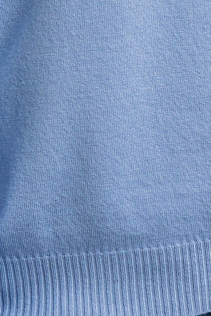 Basic Crew Sweater - Sky