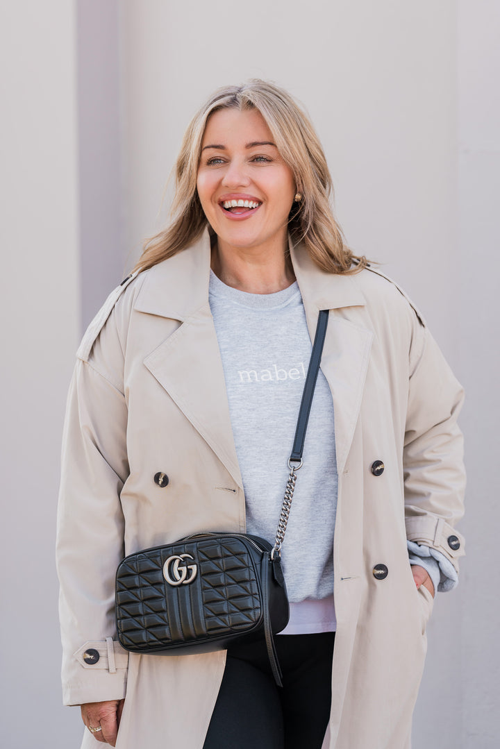 The Mabel Sweatshirt - Grey Marle
