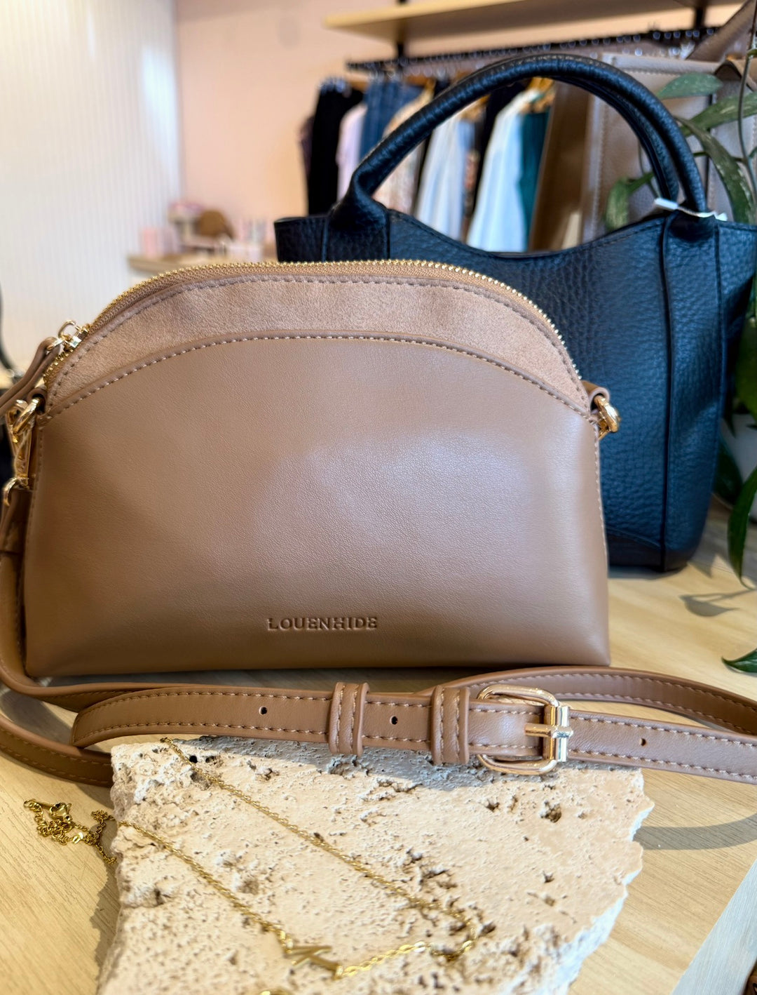 Alison Crossbody Bag - Honey - Mabel and Woods