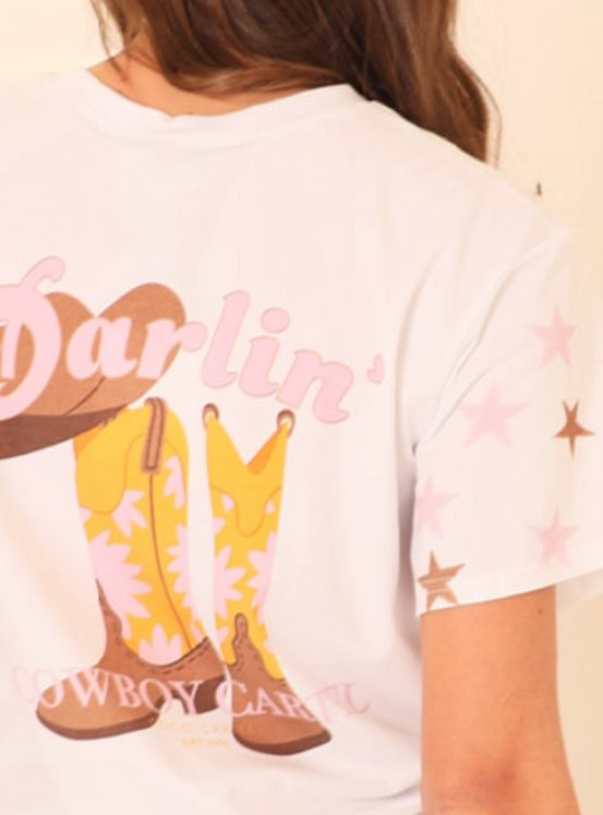 Darlin' Tee - White