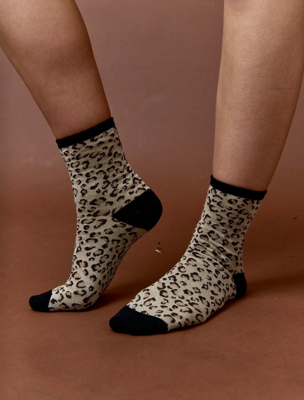 Leopard Print Socks - Mabel and Woods