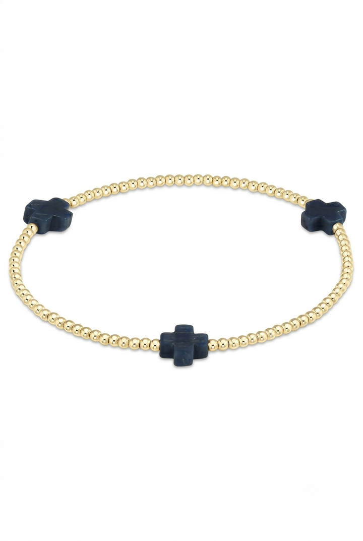 Cross Bead Bracelet