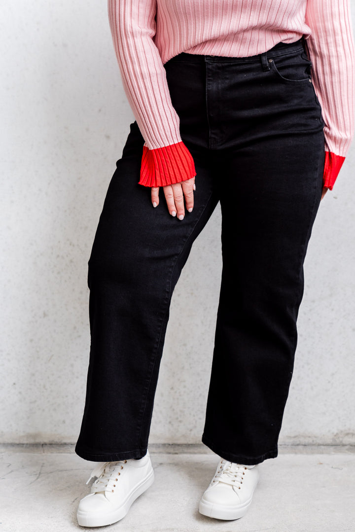 Blake Crop Jean - Black