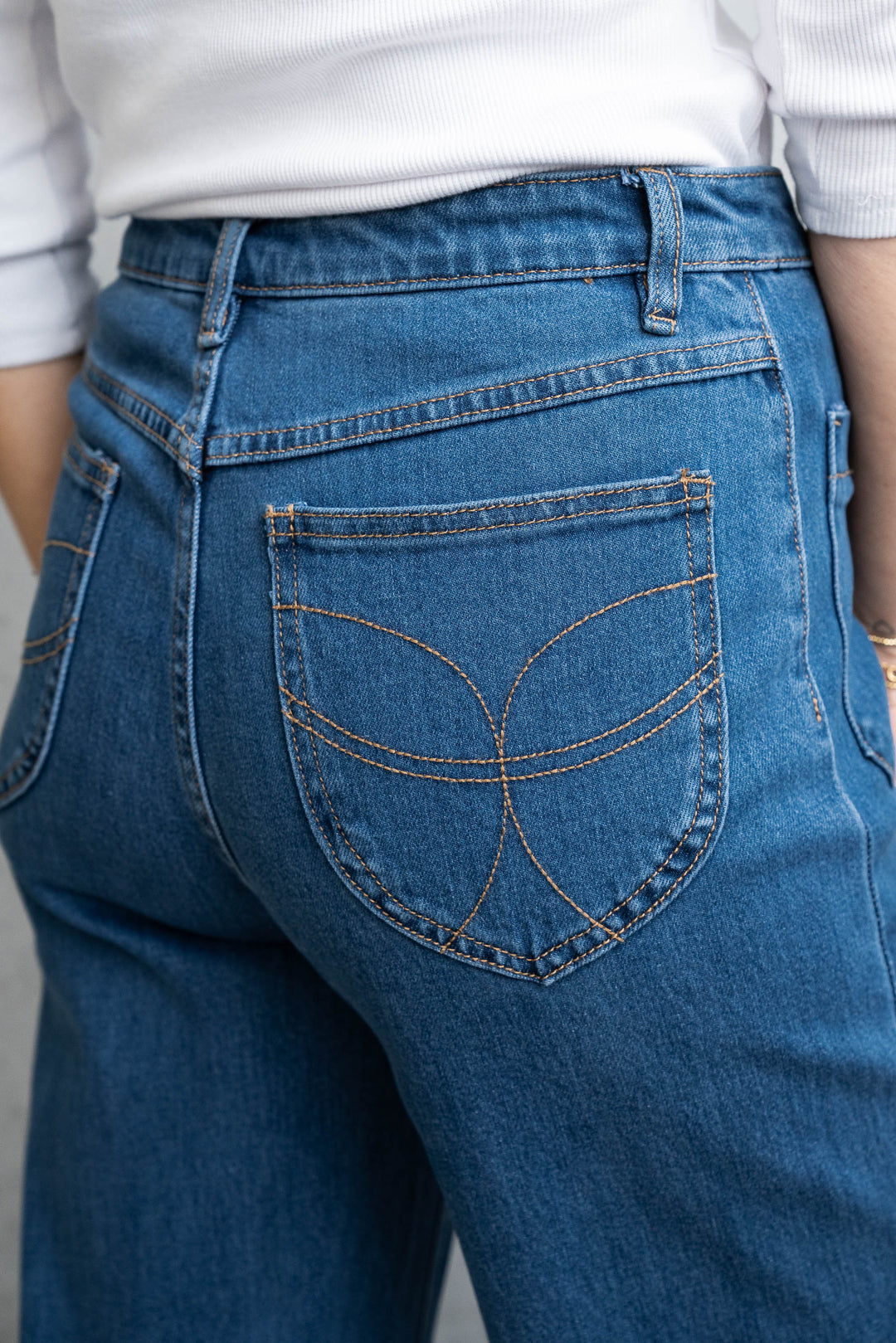 Sophie Wide Leg - Dark Wash