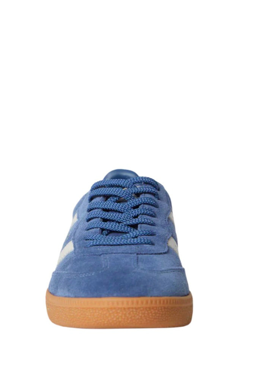 Parallel Suede Sneaker - Peacock/Ivory - Mabel and Woods