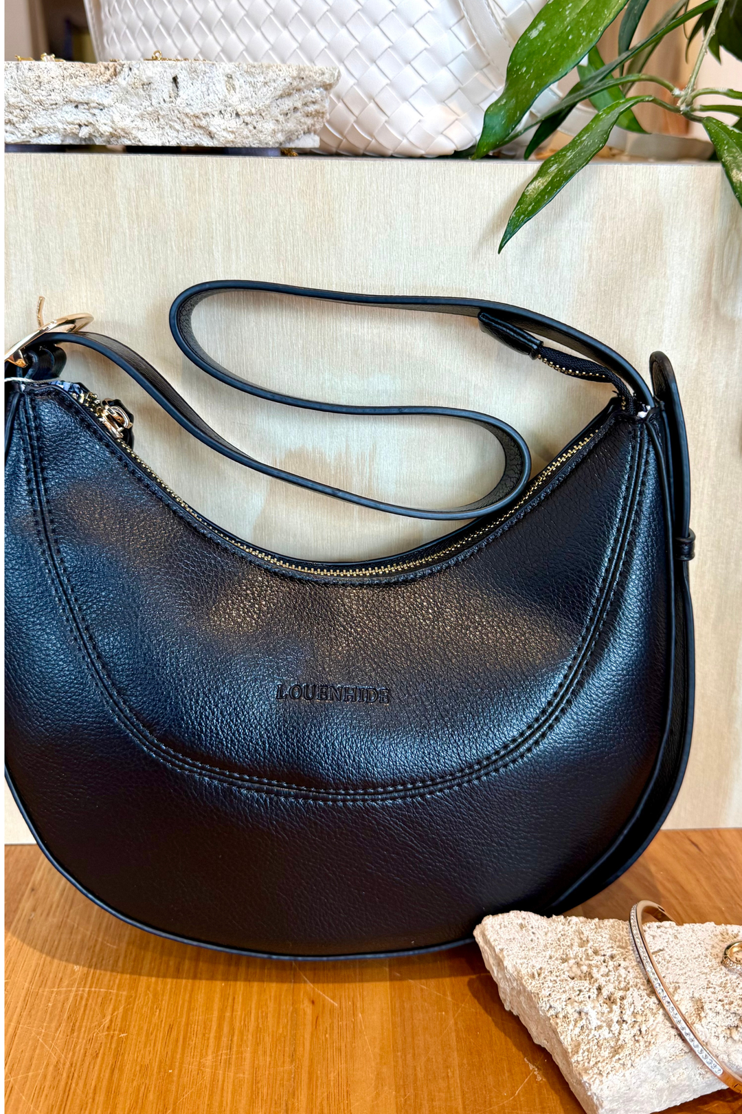 Lane Crossbody Bag - Black - Mabel and Woods