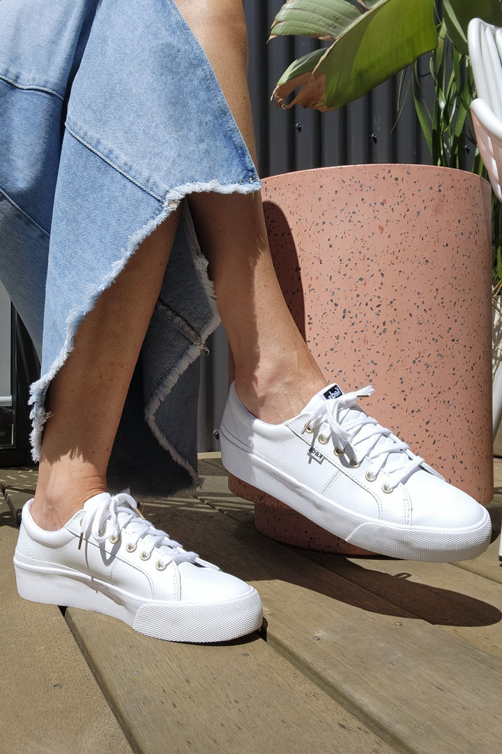 Keds Jump Kick Duo Leather - White