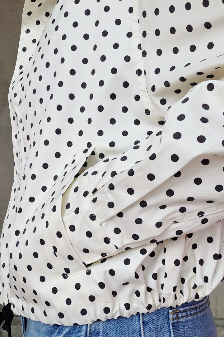 Spring Polka Jacket - Cream