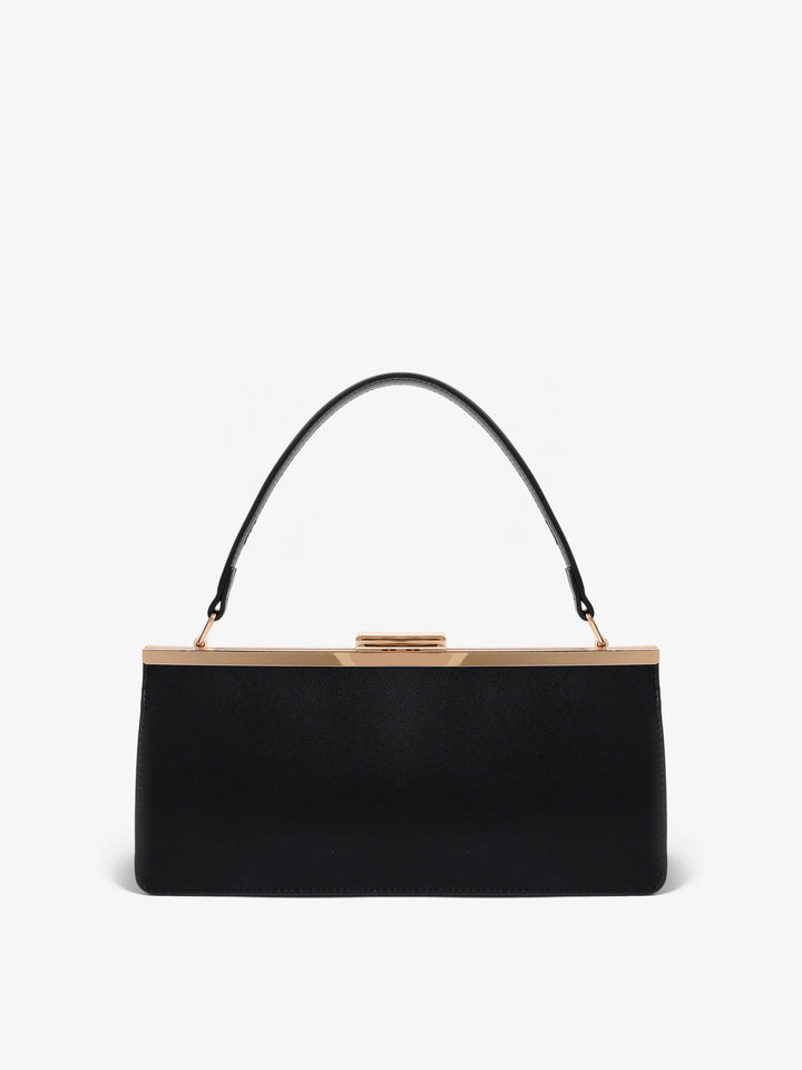 Solene Top Handle Handbag - Black