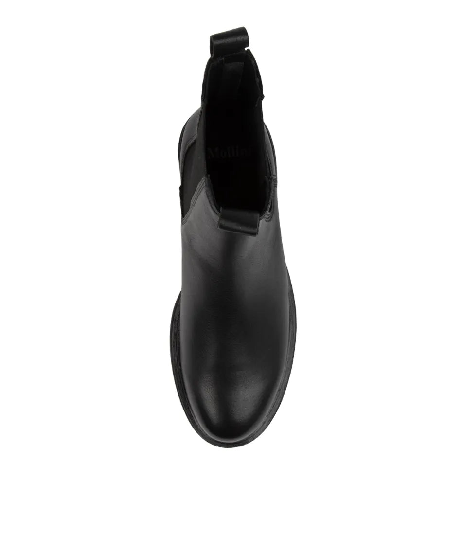 Apeace Leather Boot - Black