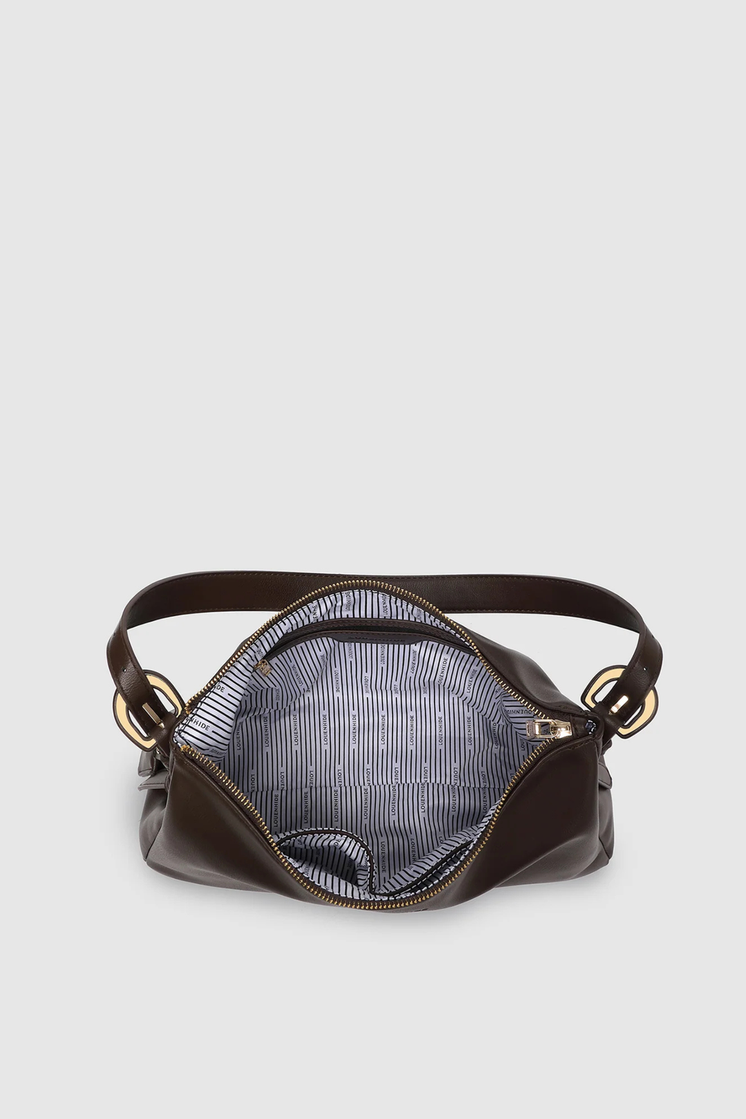 Roxanne Shoulder Bag - Chocolate - Mabel and Woods