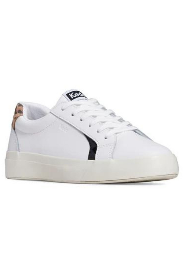 Pursuit Leather Sneaker White/Leo
