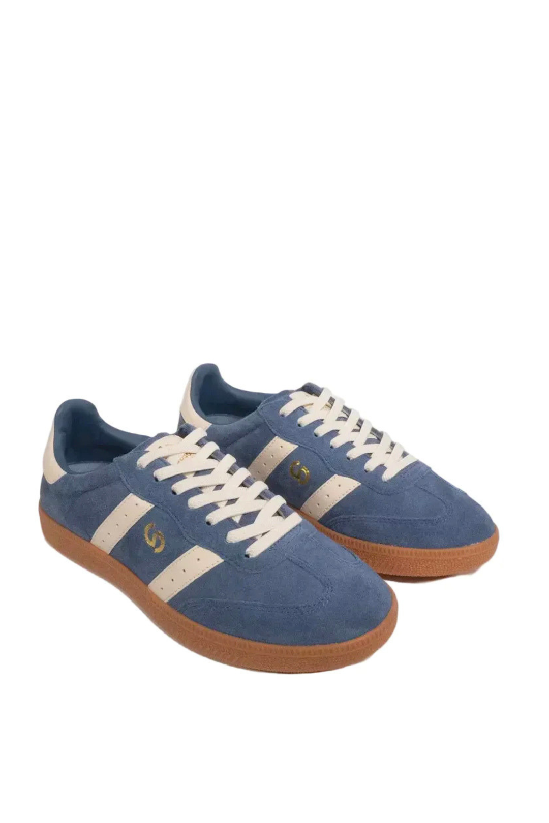 Parallel Suede Sneaker - Peacock/Ivory