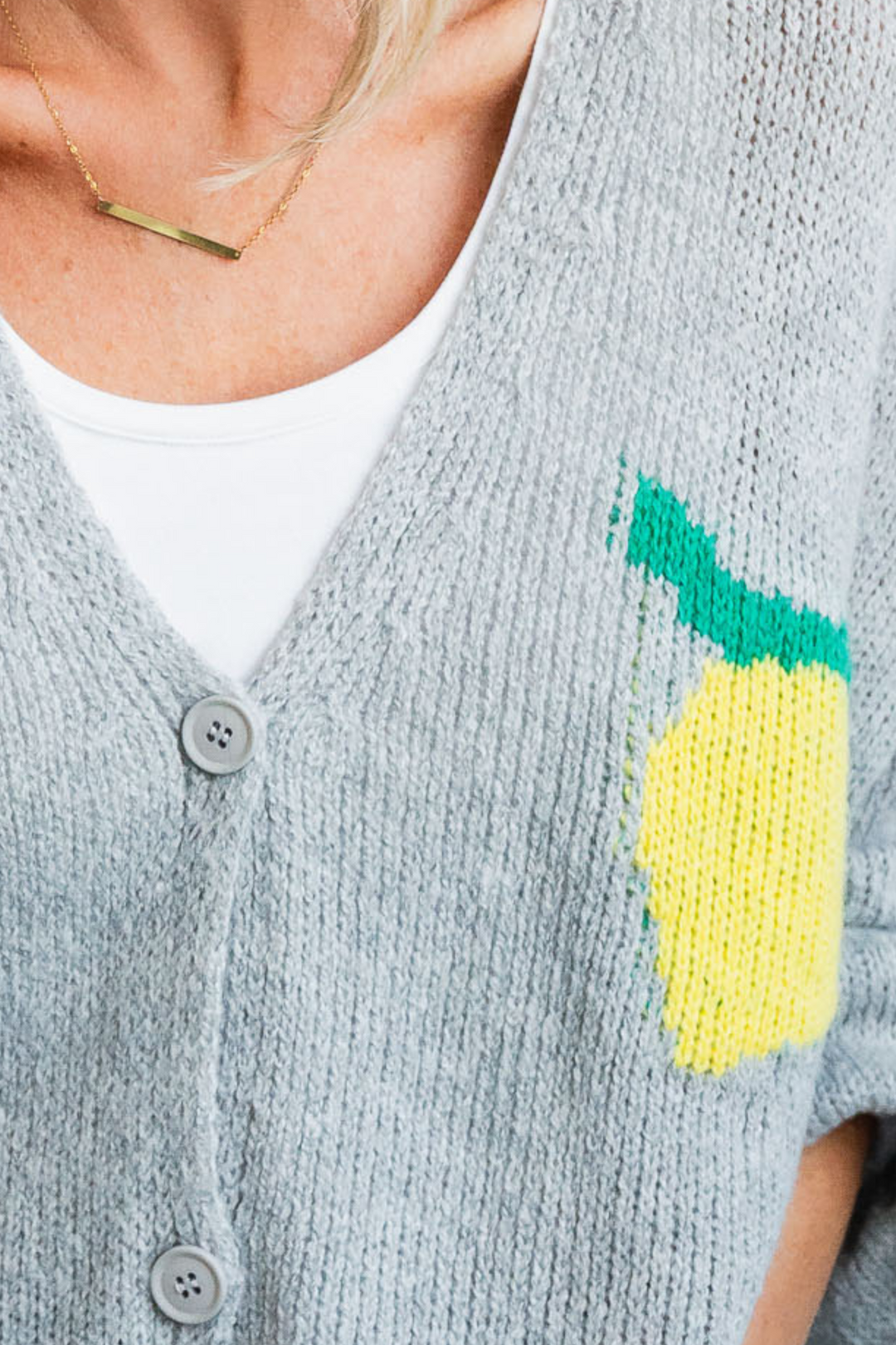 Limoncello Oversized Cardi
