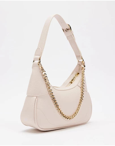 Tahira Chain Shoulder Bag - Nude