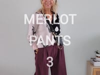 Eden Pants - Merlot