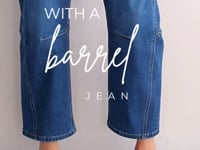 Shoes to pair with a barrel jean