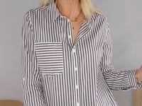 Camryn Shirt Chocolate