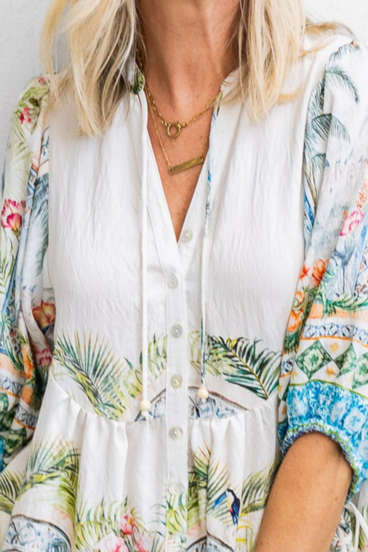 White Lotus Short Dress