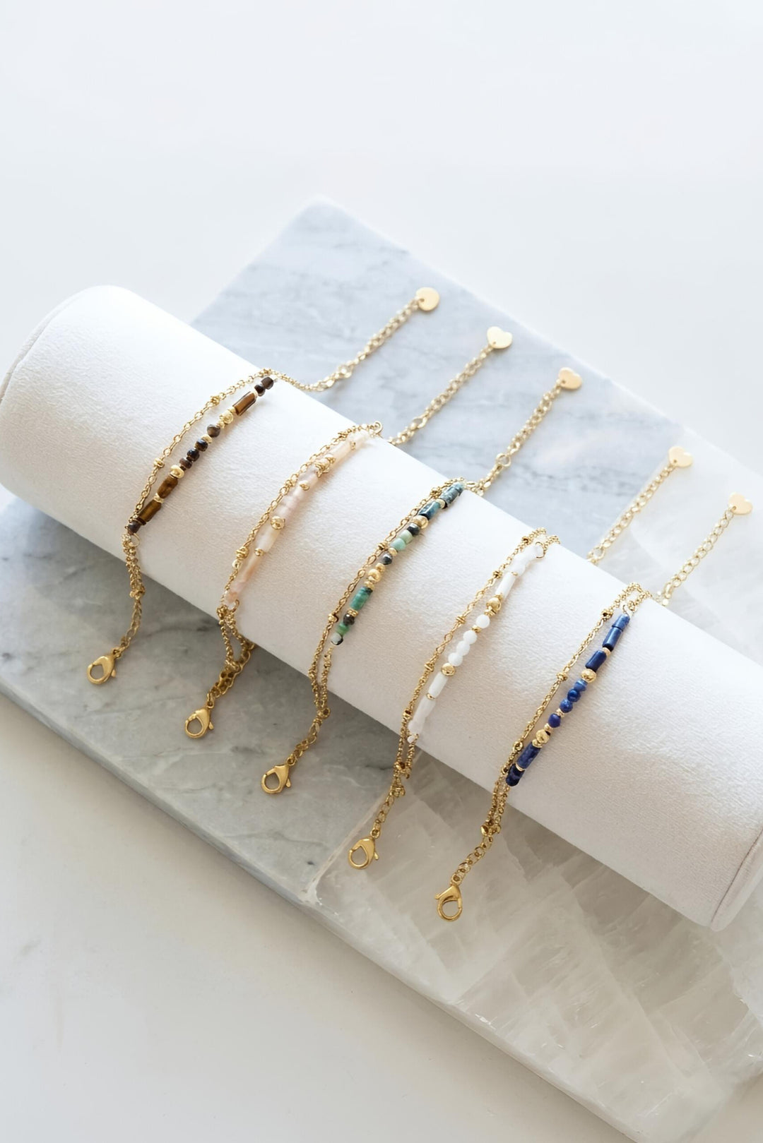 Boho Layer Bracelet - Stone - Mabel and Woods