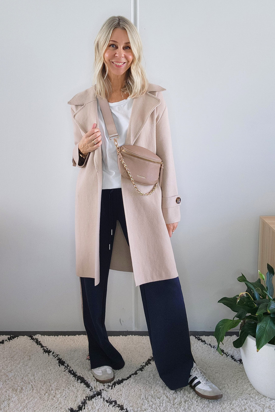 Cleo Knit Coatigan - Natural