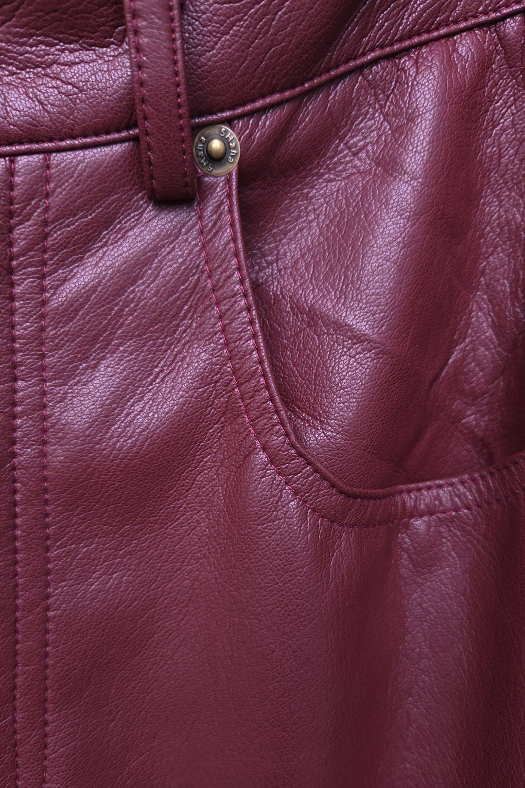 Bordeaux Barrel Pant