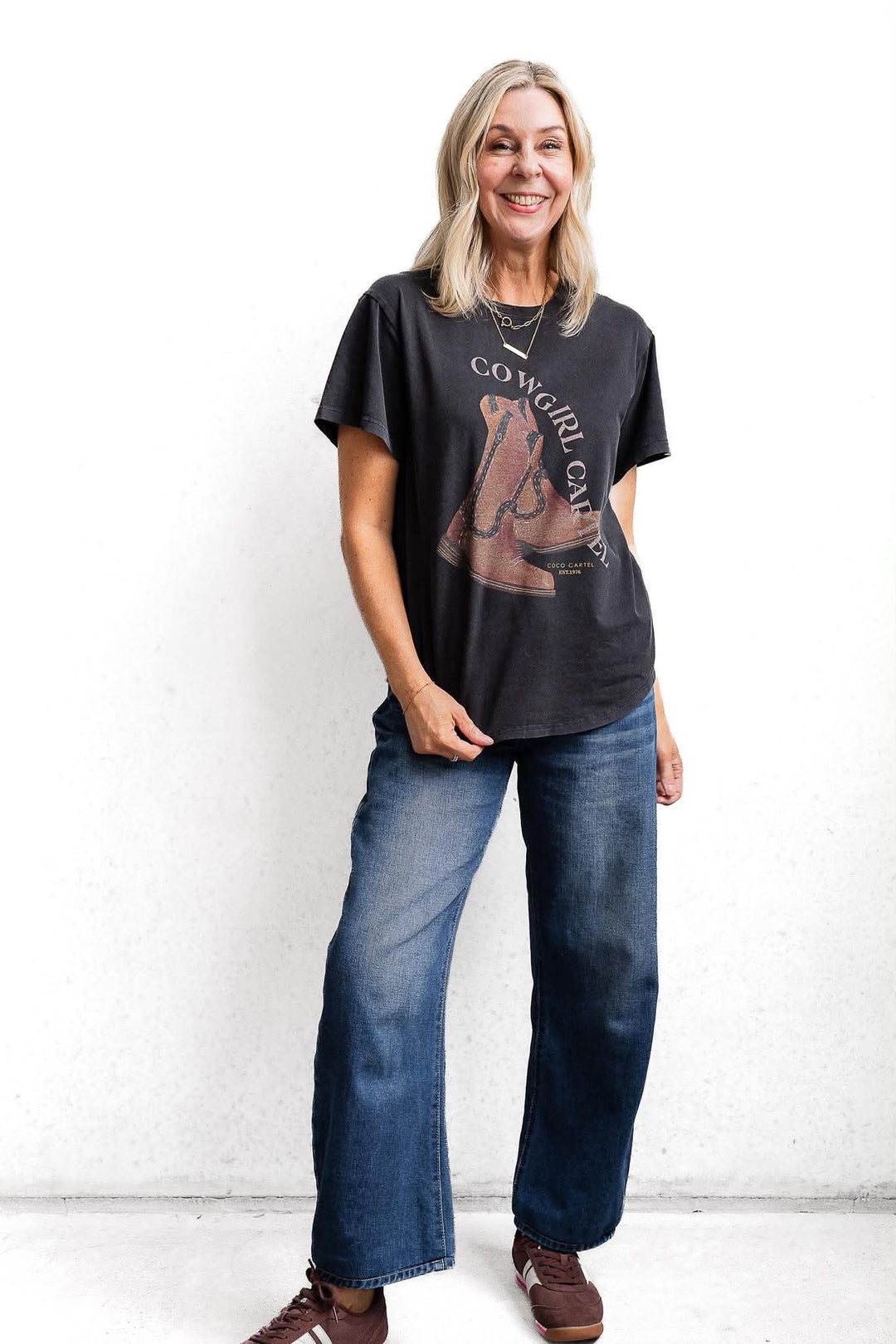 Cartel Tee - Washed Black