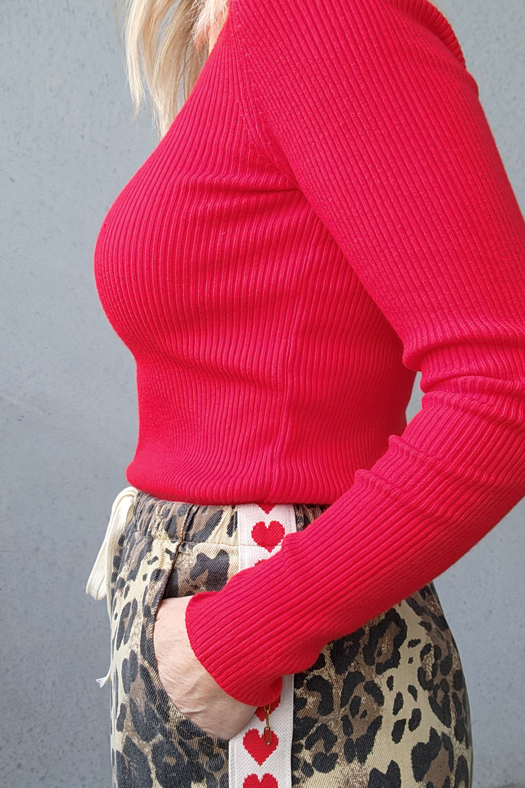 Freya Knit - Red