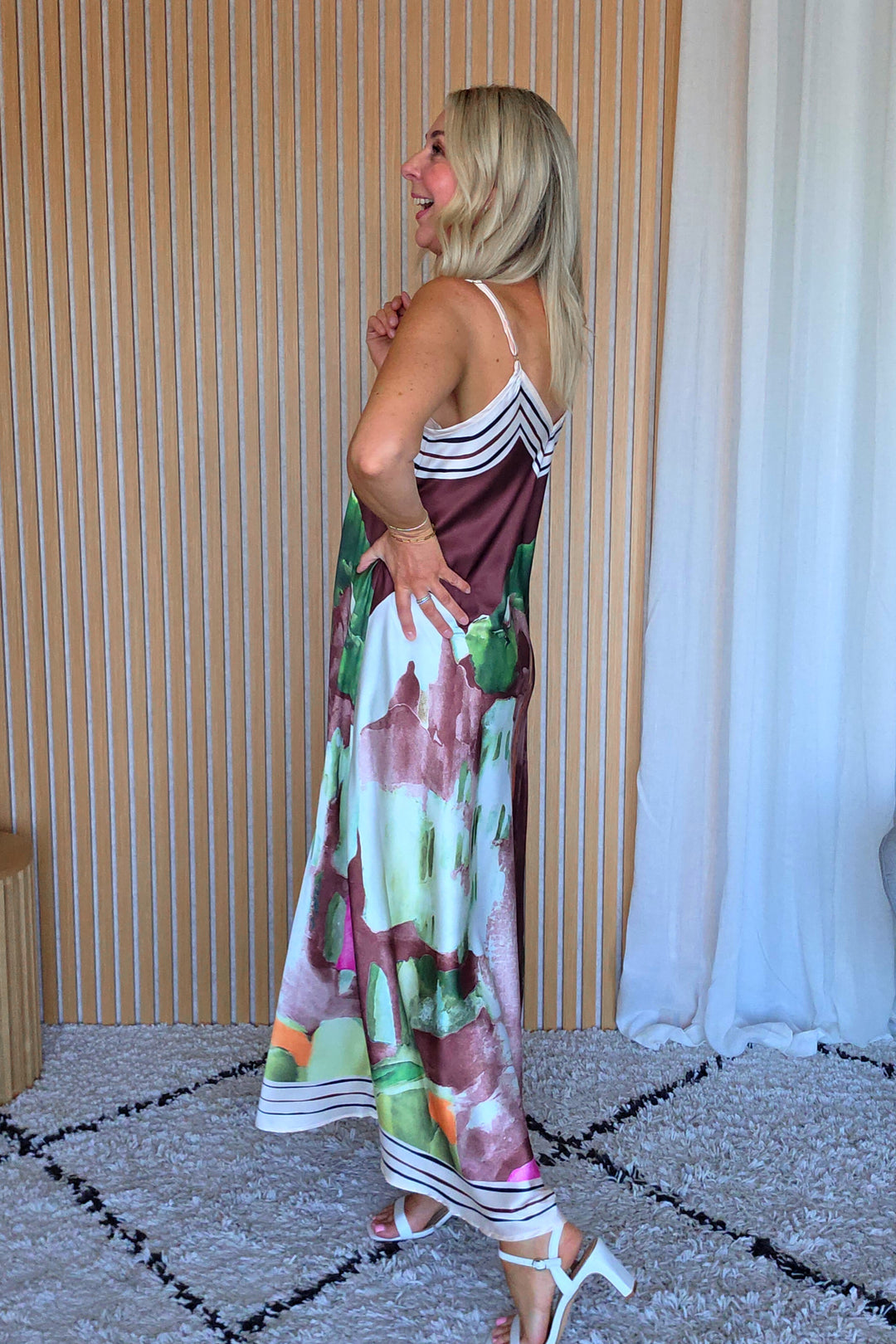 Riva Maxi Dress - Coffee