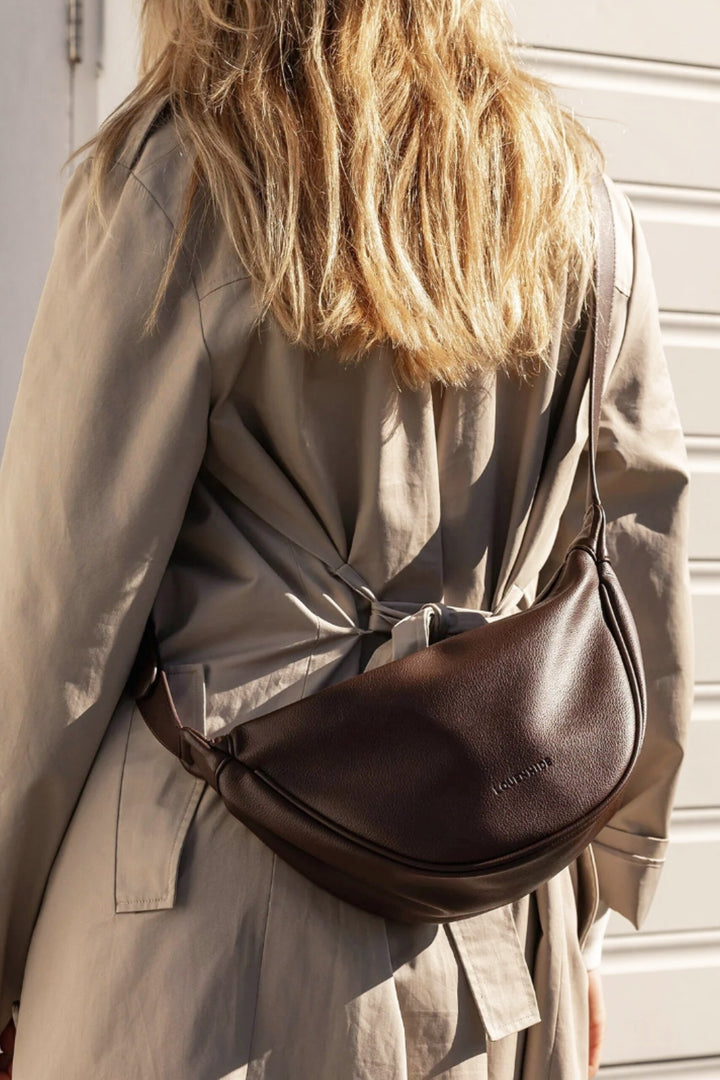Sylvia Crossbody - Chocolate - Mabel and Woods