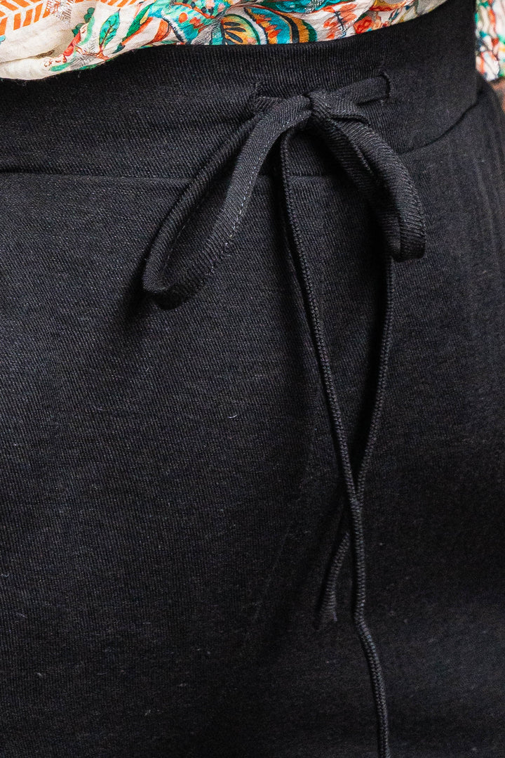 Hudson Light Drape Pants - Black