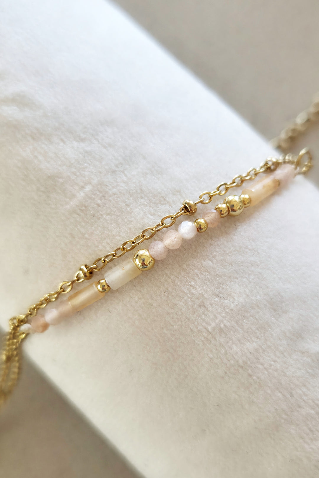 Boho Layer Bracelet - Stone - Mabel and Woods