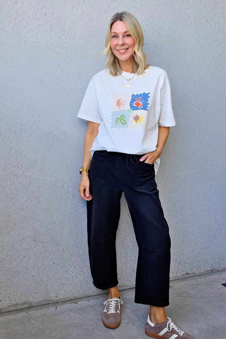 Tiger Tee - White